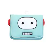Buhbo, small sleeve for small tablet & ereader or pencil case for kids, Robot blue