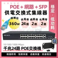 在飛比找蝦皮購物優惠-含稅🚀 全千兆 24路＋2網路＋2路 SFP光纖埠🚀 PoE