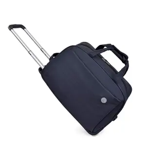 【悅生活】GoTrip微旅行--23吋質感絲紋登機拉桿行李袋 黑色(拉桿包 行李箱 防潑水 登機箱)
