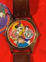 NEW 1993 DISNEYANA Disney Convention Dual Timezone WATCH - BANDLEADER Limited ED