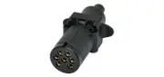 Powerhouse Small Round 7 Pin Trailer Plug Suitable for use with W4222 7 core trailer cable