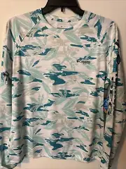 Columbia Women's PFG Super Tidal Tee Long Sleeve Size: Large (FL2009-101)
