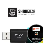 Shareaza P2P File Sharing Client on CD/USB