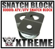 XTREME UNIVERSAL HEAVY DUTY ATV UTV 8000LB LOAD DOUBLING SNATCH BLOCK