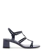Larroude Women's Hana Block Heel Sandals