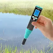 Dissolved Oxygen Meter, Water Quality Monitor Freshwater Aquarium Test Kit, Digital Dissolved Meter Portable Pen Type Meter, 0.0-16.5mg/L