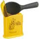 【小禮堂】Disney 迪士尼 小熊維尼 塑膠飯匙收納盒組《黃黑.站姿》挖匙.平匙.餐具盒