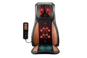 Full Body Massage Cushion Shiatsu Neck Back Massager Chair Pad Car Massaging Seat-Orange