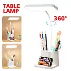 LED Desk Light Touch Sensor Table Bedside Reading Lamp Dimmable USB Rechargeable