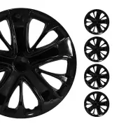 4x 15" Wheel Covers Hubcaps for Suzuki Black