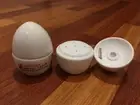 Brand new - salt and pepper shaker; egg shape