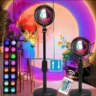 Sunset Projector Lamp Rainbow Atmosphere Night Light Sunset Light Table Lamp New