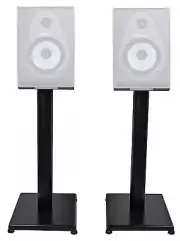 Rockville 21” Black Steel Studio Monitor Speaker Stands For Samson Resolv SE8