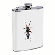 Bug Insect Em2 Flask 8oz Stainless Steel Hip Drinking Whiskey