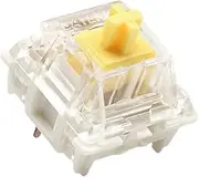 Pack of Gateron ks-9 G PRO Switches for Mechanical Gaming Keyboards | Plate Mounted | Pre Lubed (Gateron PRO Yellow, 65 Pcs)