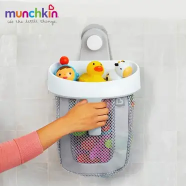 munchkin-勺狀洗澡玩具收納袋