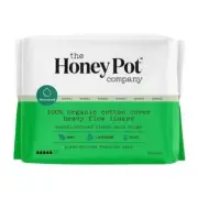 Organic Herbal Heavy Flow Pantiliners With Wings 20 Cou