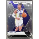 JORDAN POOLE 新人卡 RC NBA 2019-20 PANINI MOSAIC DEBUT #261 勇士隊