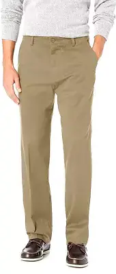 Dockers Men's Classic Fit Easy Khaki Pants Beige 34X 34 Stretch - New with Tags