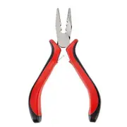Tongs Hair Extension Pliers Professional Extensions Removal Tip Pliers for Nano or Micro Ring red
