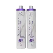Plástica dos Fios Organic Lite Blond Tinting Hair Smoothing Kit 2x1L - Yllen