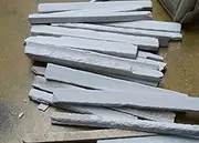Slate Pencil White Natural Tukda/Crumbs 1 Kg 200 Gram