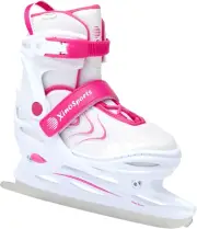 Adjustable Ice Skates - for Girls and Boys, Two Awesome Colors - Blue and Pink,