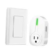 - Wireless Remote Control Outlet, Indoor Remote Light Switch for Plug in