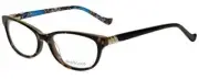 Ana & Luca Designer Reading Glasses Talia Tortoise Havana Brown Gold 53mm +0.50