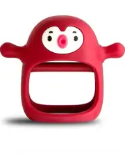 Penguin Teethers Silicone Teethingtoys for Babies 0-6Months