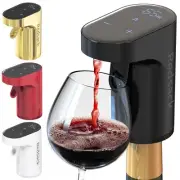 Electric Wine Decanter Aerator Dispenser Pourer Whiskey Adjustable Quantity L...