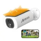 ANRAN 3MP Outdoor Solar Battery Powered Wireless Security Camera Rechargeable