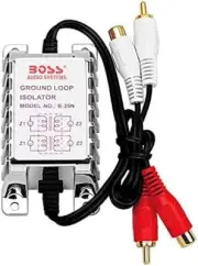 Car Audio Noise Filter Ground Loop Isolator for Clear Sound Performance