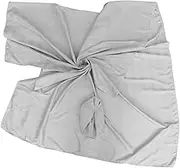 ROMISBABA 1pc Reusable Polyester Massage Bed Sheet Fast Dry Anti-Wrinkle Stain Resistant Spa Cover Grey for Beauty Salons and Spas