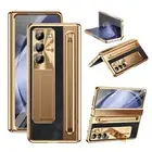 Stand Hinge Case w/ Screen Protector + Pen Stylus For Samsung Galaxy Z Fold6/5/4