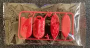 R&L Cereal Toy 1967 Play Harbour TUG BOAT & HOVERCRAFT (Red) Mint in Package