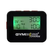 Charge Interval Timer and Stopwatch (Black/Red)