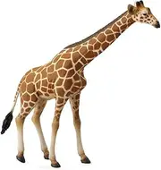 CollectA Wildlife Reticulated Giraffe Toy Figure - Authentic Hand Painted Model