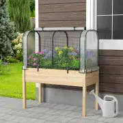 CostwayOutdoor Indoor Portable Garden Patio Mini Tunnel Greenhouse-White