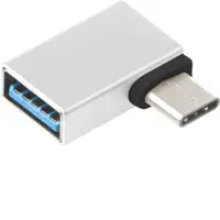 在飛比找蝦皮商城優惠-Type-C公90度轉USB3.0 A母OTG轉接頭TC-2