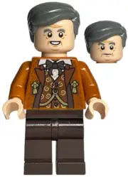 LEGO Harry Potter Horace Slughorn Minifigure Reddish Brown Vest 75969 hp230
