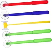 Abaodam 5pcs Suction Cup Hammer Preschool Games Brain Development Plaything Hammer Learning Games Word Game Word Game Rhyming Games for Kindergarten Plastic