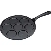 在飛比找Yahoo奇摩購物中心優惠-《KitchenCraft》7格煎餅鑄鐵鍋 | 平底鑄鐵烤盤