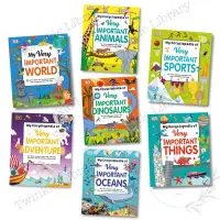 在飛比找蝦皮購物優惠-我的物理書歷險記動物恐龍海洋體育書籍世界dk故事書閱讀幼兒園