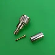 (1 PACK) Mini UHF Male RG58 RG142 LMR195 Crimp-On Connector - USA Seller