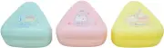 OSK LS-2 Lunch Box, Sumikko Gurashi Rice Ball Case, Set of 3, Made in Japan, Microwave-safe, Stylish, Cute, Simple, Easy, Time-Saving, For Adults, Kids, Students, Unisex