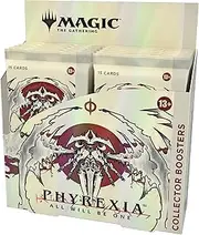 Magic: The Gathering Phyrexia: All Will Be One Collector Booster Box, 12 Packs
