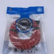 DFC Series Audio Video 3.5mm (Aux) - 2 RCA Cables 65ft Male To Male
