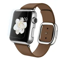 在飛比找PChome24h購物優惠-Apple Watch 42MM 智慧型藍芽手錶防爆鋼化玻璃