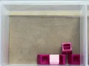 LEGO Parts - Magenta Slope 30 1 x 1 x 2/3 - No 54200 - QTY 5